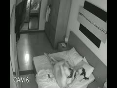 On a hotel's secret camera, a kinky wife is raped and masturbated by her partner.